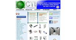 Desktop Screenshot of ctielectronica.com